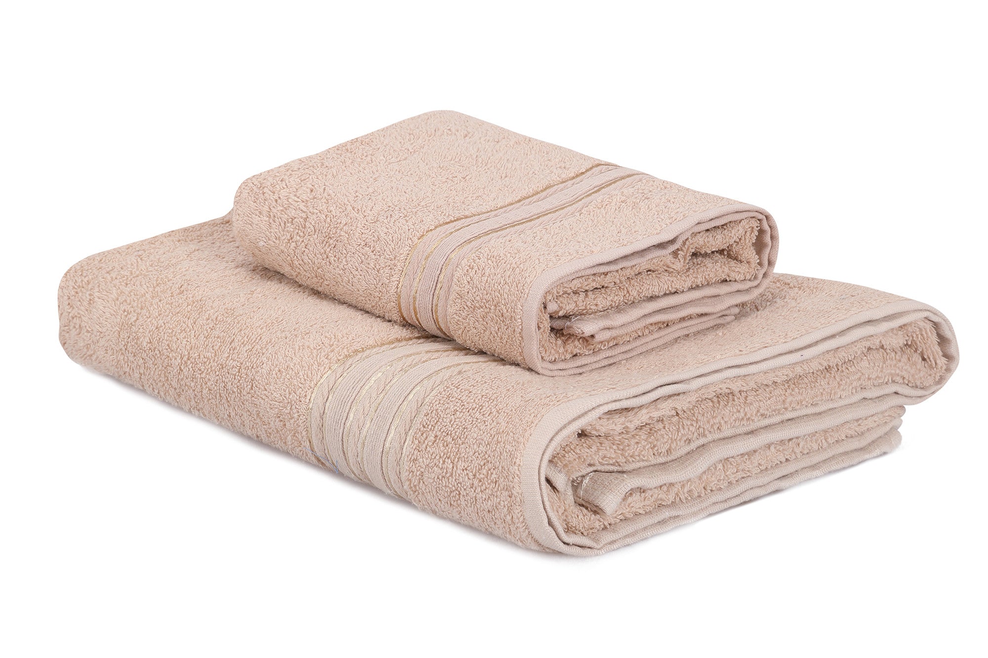 Rani Home Banyo Havlusu Seti  Kapuçino BD-6358