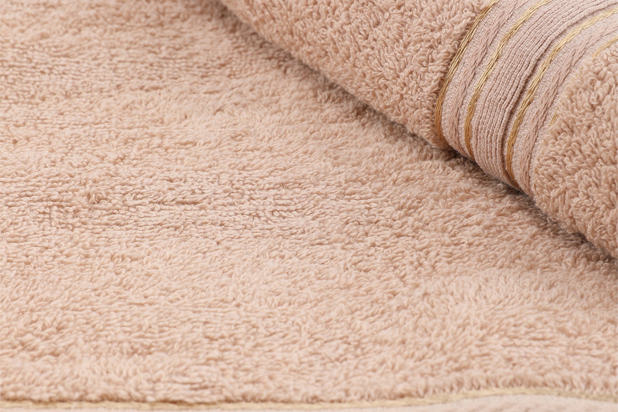 Rani Home Banyo Havlusu Seti  Kapuçino BD-6358