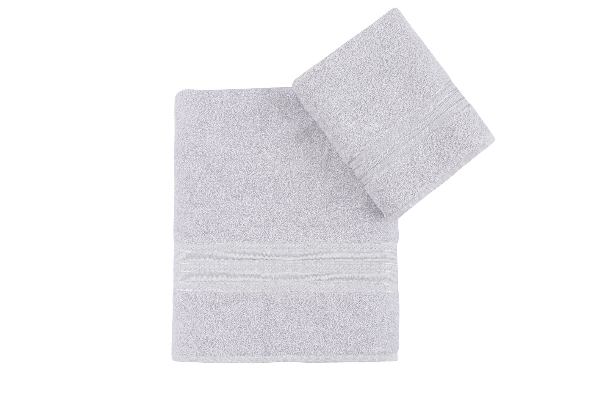 Rani Home Banyo Havlusu Seti  Gri BD-6359