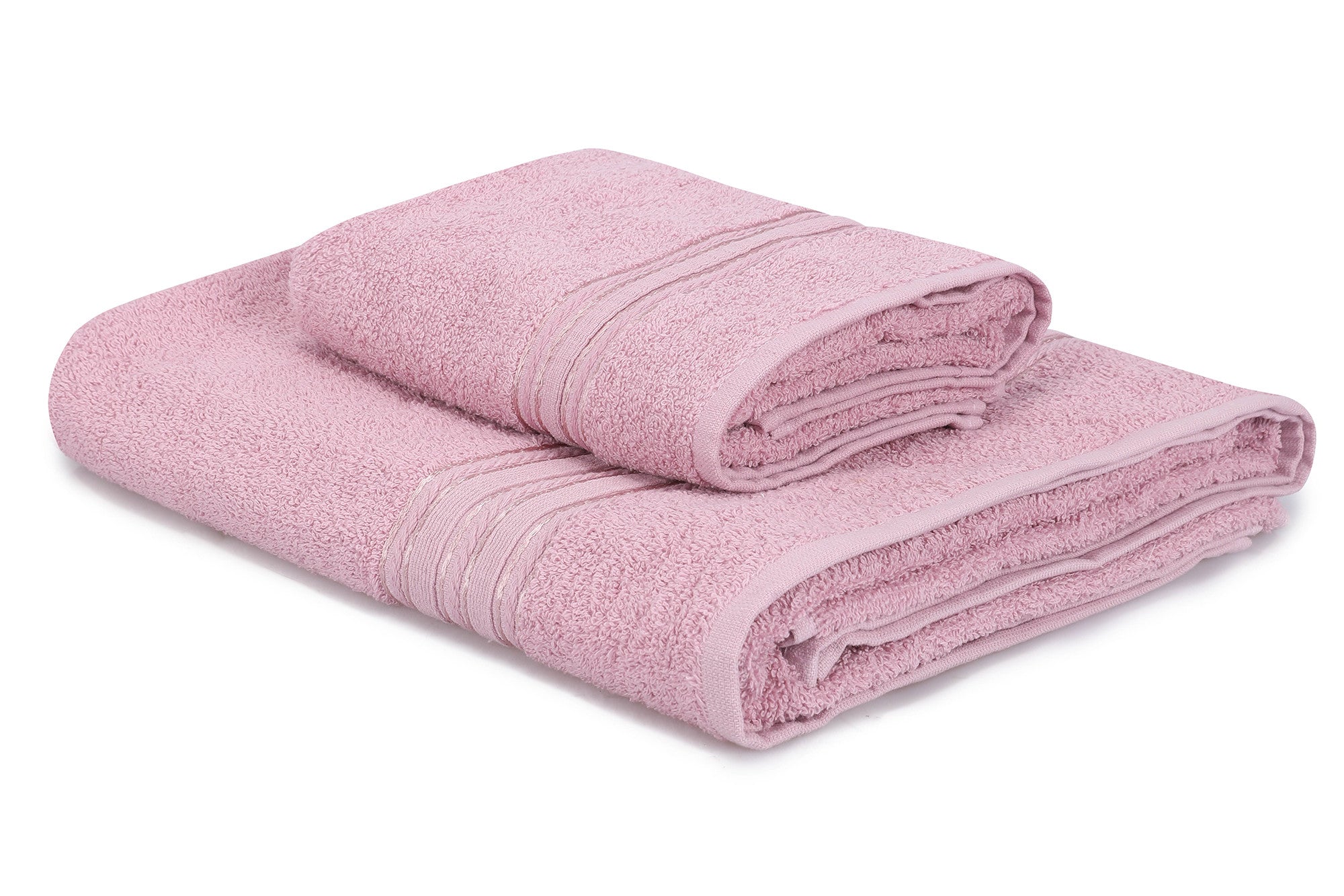 Rani Home Banyo Havlusu Seti  Gül Kurusu BD-6360