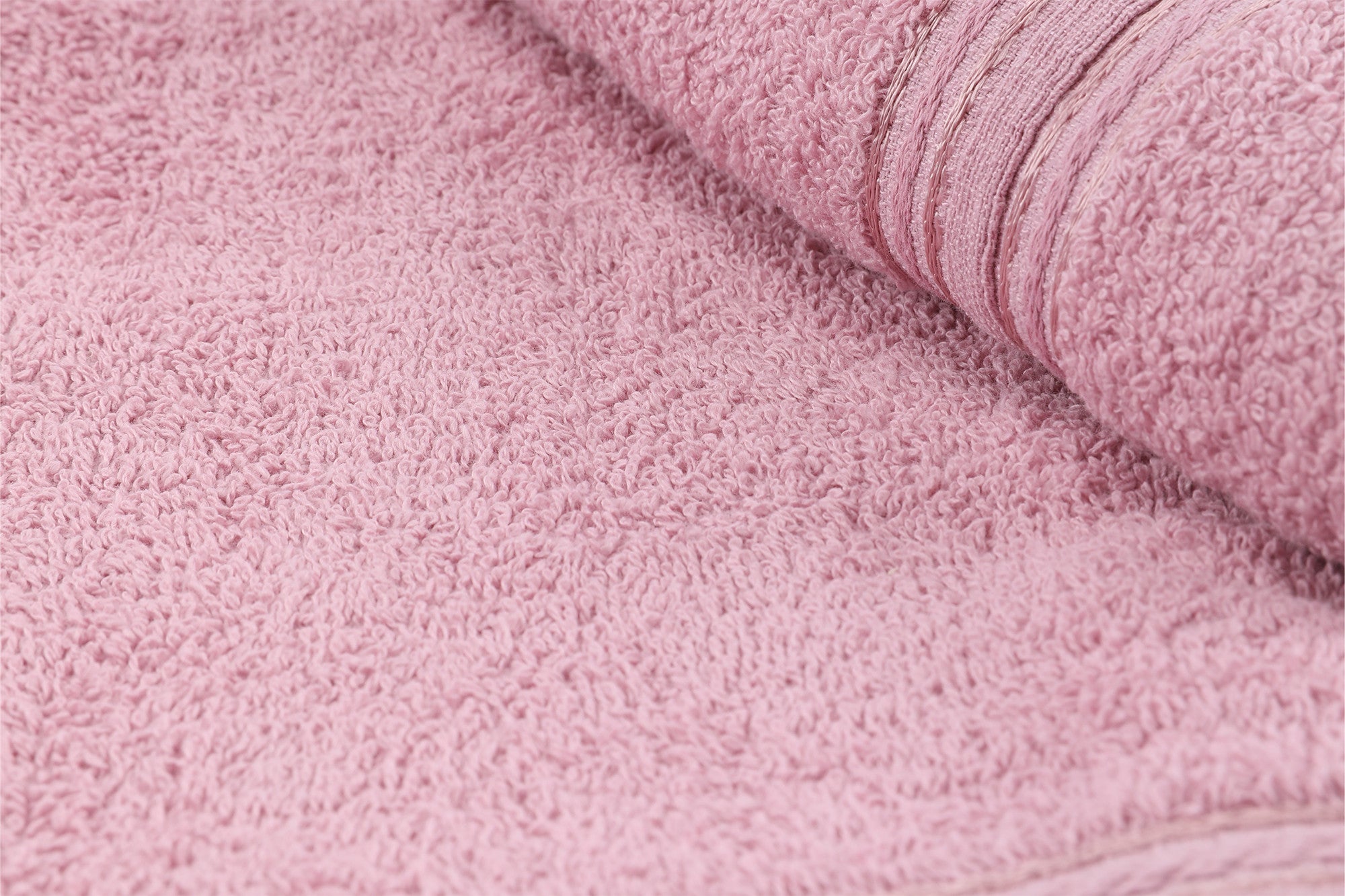 Rani Home Banyo Havlusu Seti  Gül Kurusu BD-6360