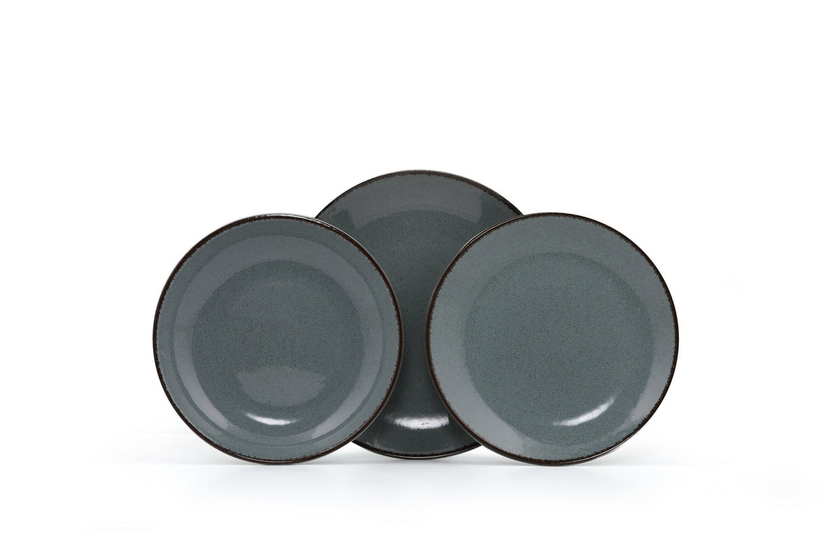Rani Home Yemek Takımı (18 Parça) Kütahya Porselen Mavi HD-6840
