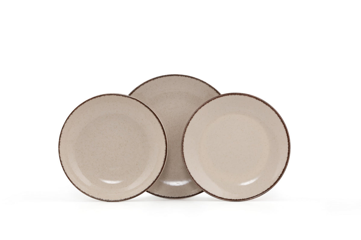 Rani Home Yemek Takımı (18 Parça) Kütahya Porselen Tarçın HD-6841