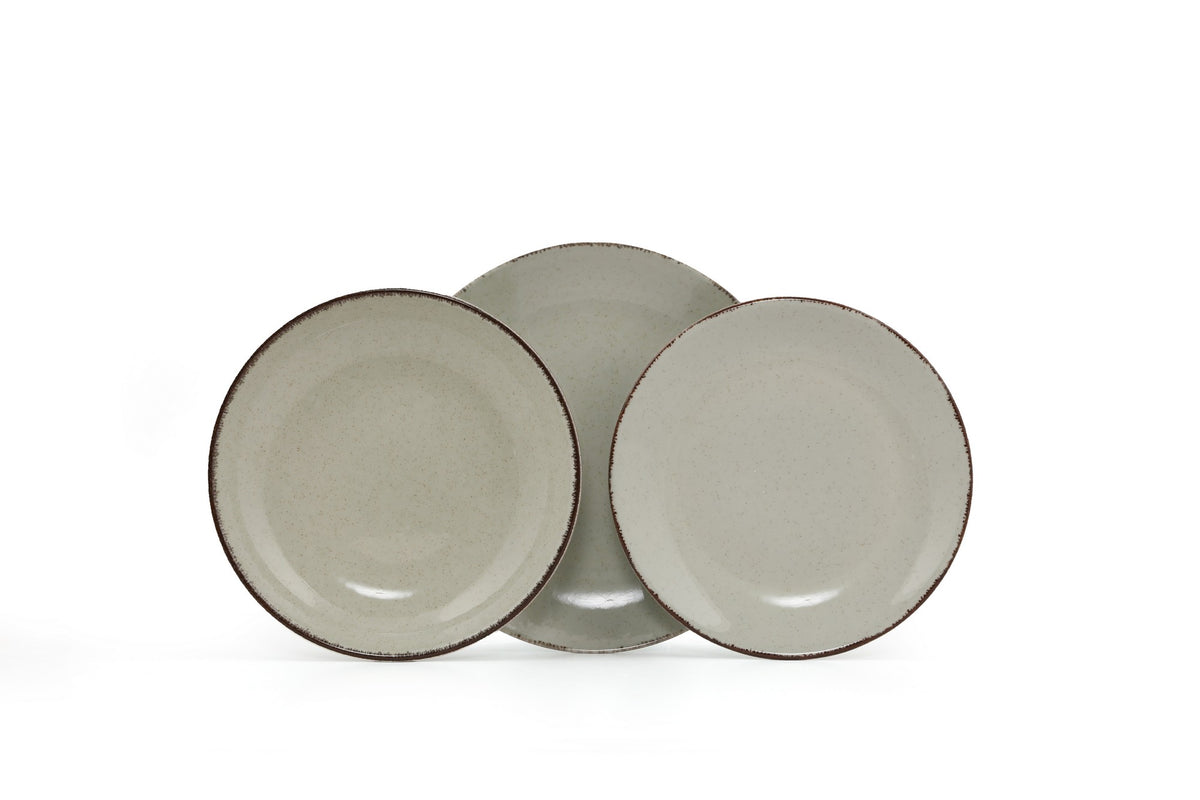 Rani Home Yemek Takımı (18 Parça) Kütahya Porselen Yeşil HD-6842