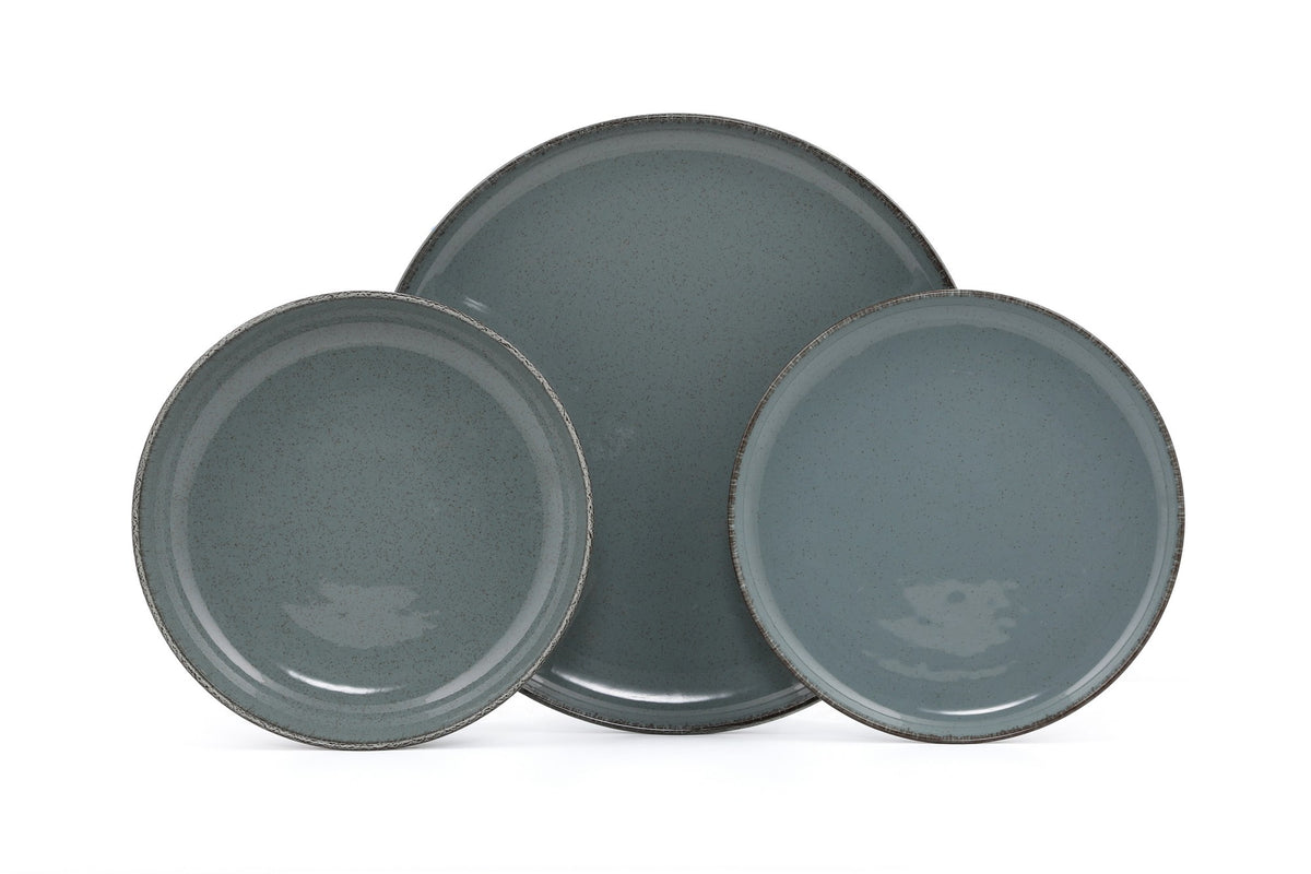 Rani Home Yemek Takımı (18 Parça) Kütahya Porselen Mavi HD-6843