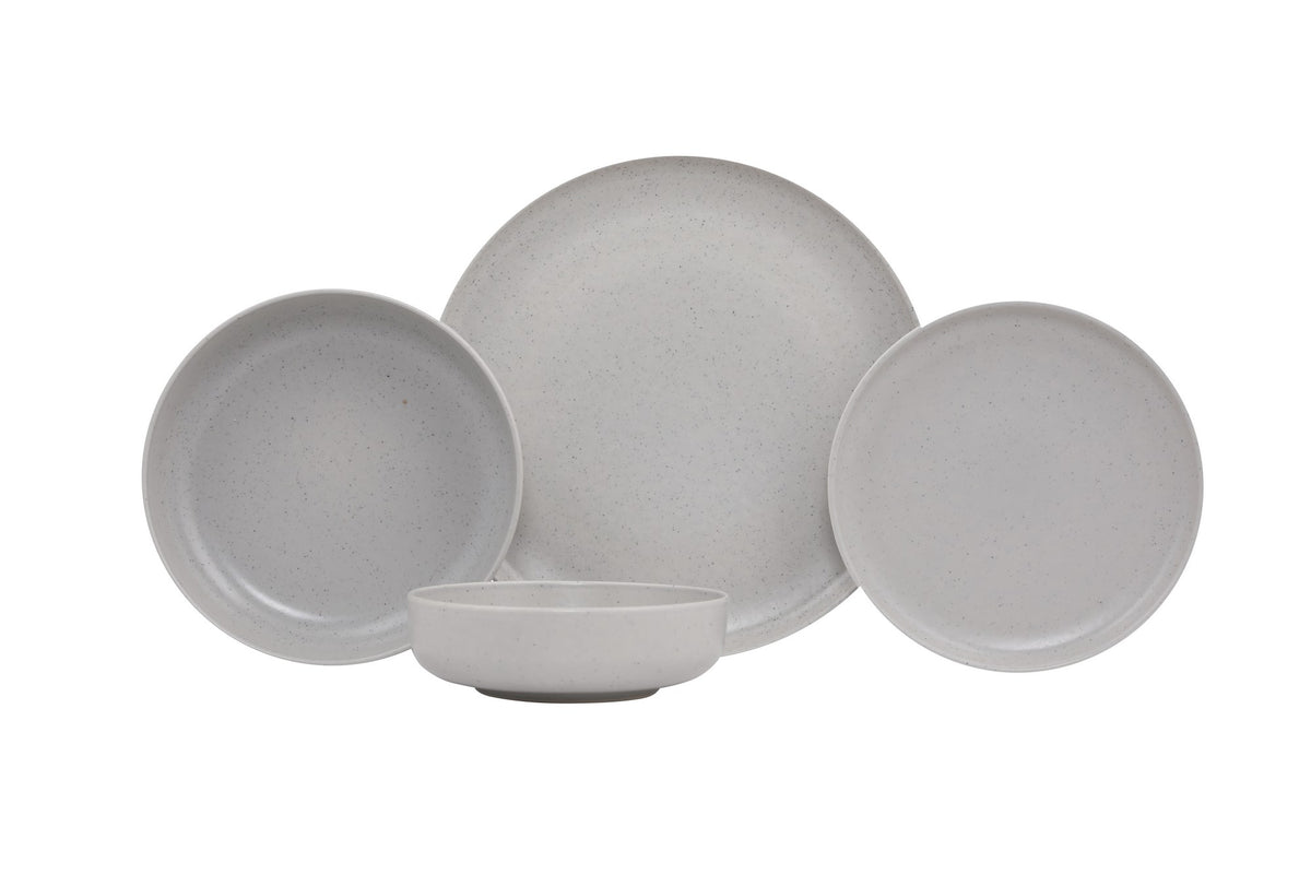 Rani Home Yemek Takımı (16 Parça) Kütahya Porselen Gri HC-6860