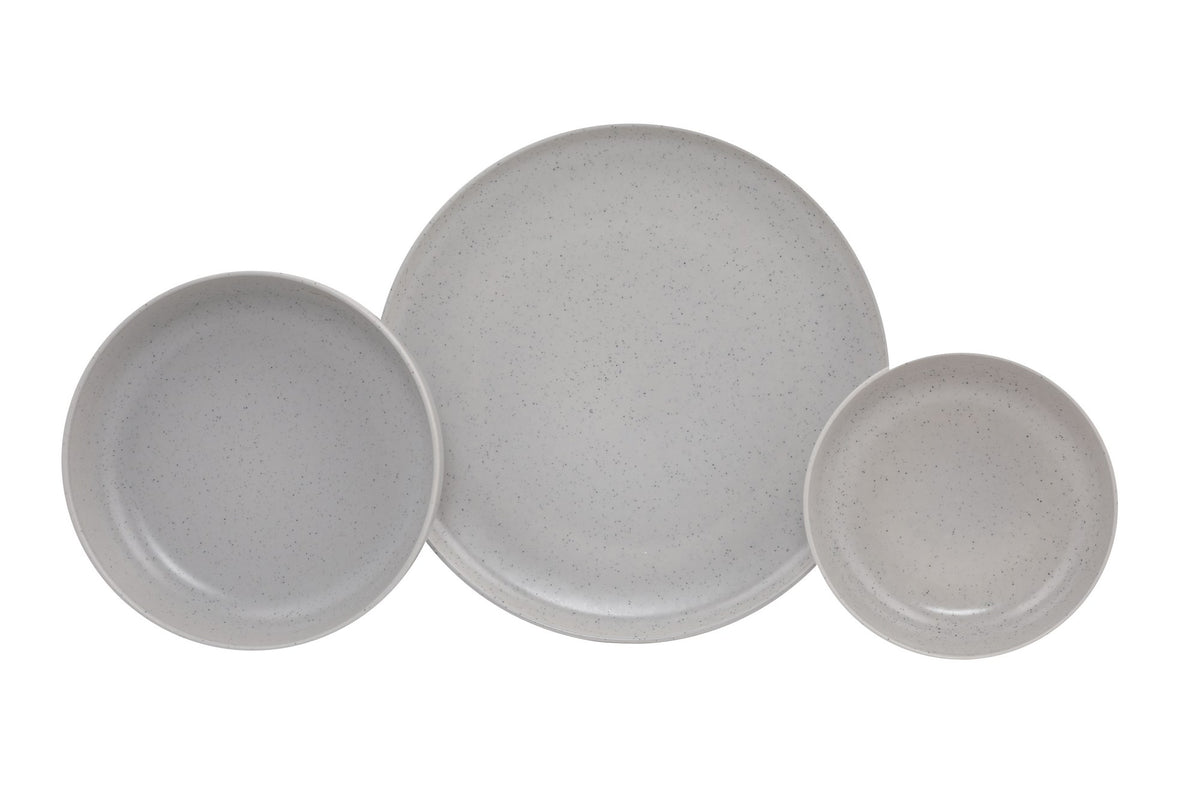 Rani Home Yemek Takımı (18 Parça) Kütahya Porselen Gri HD-6862