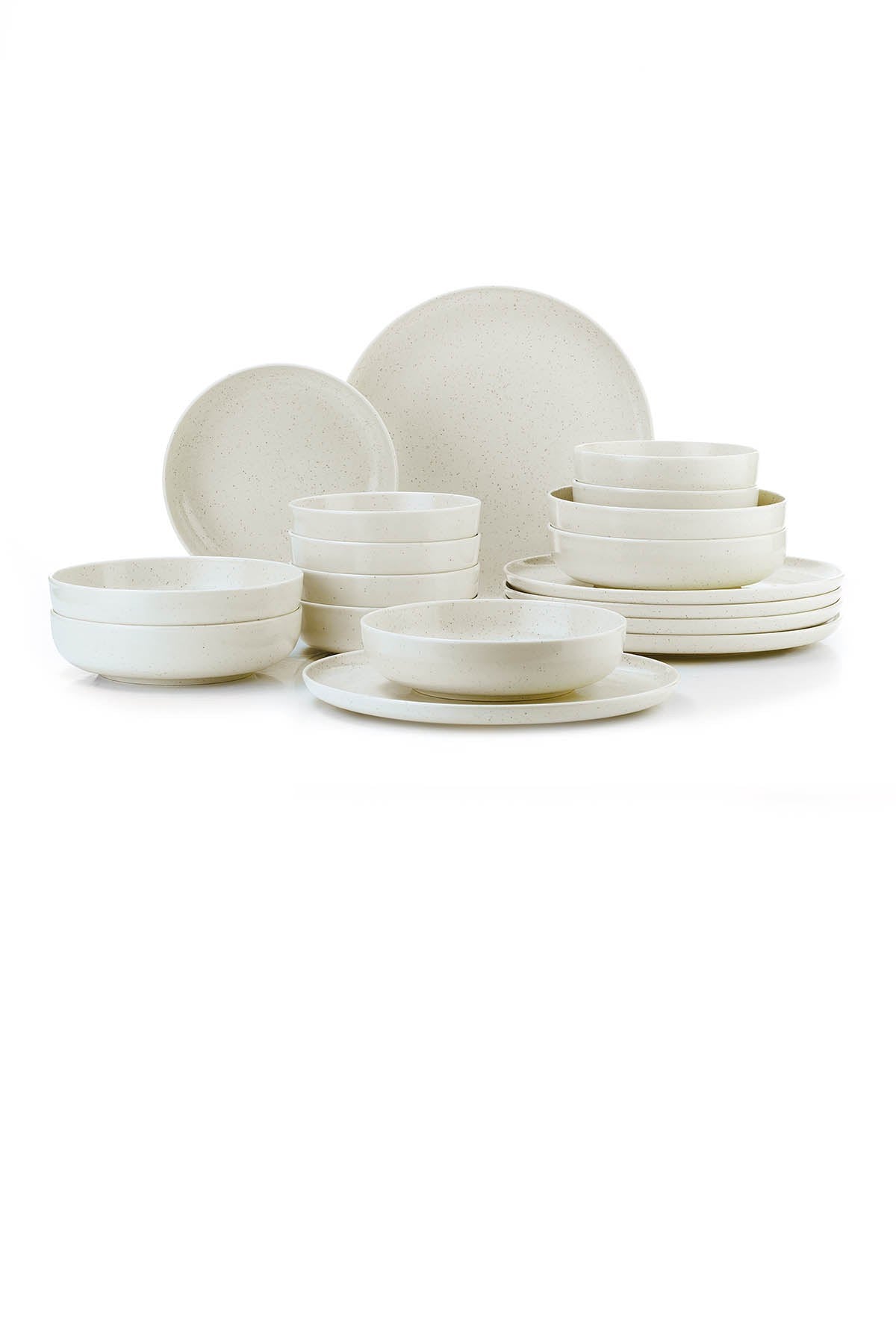 Rani Home Yemek Takımı (18 Parça) Kütahya Porselen Krem HD-6863