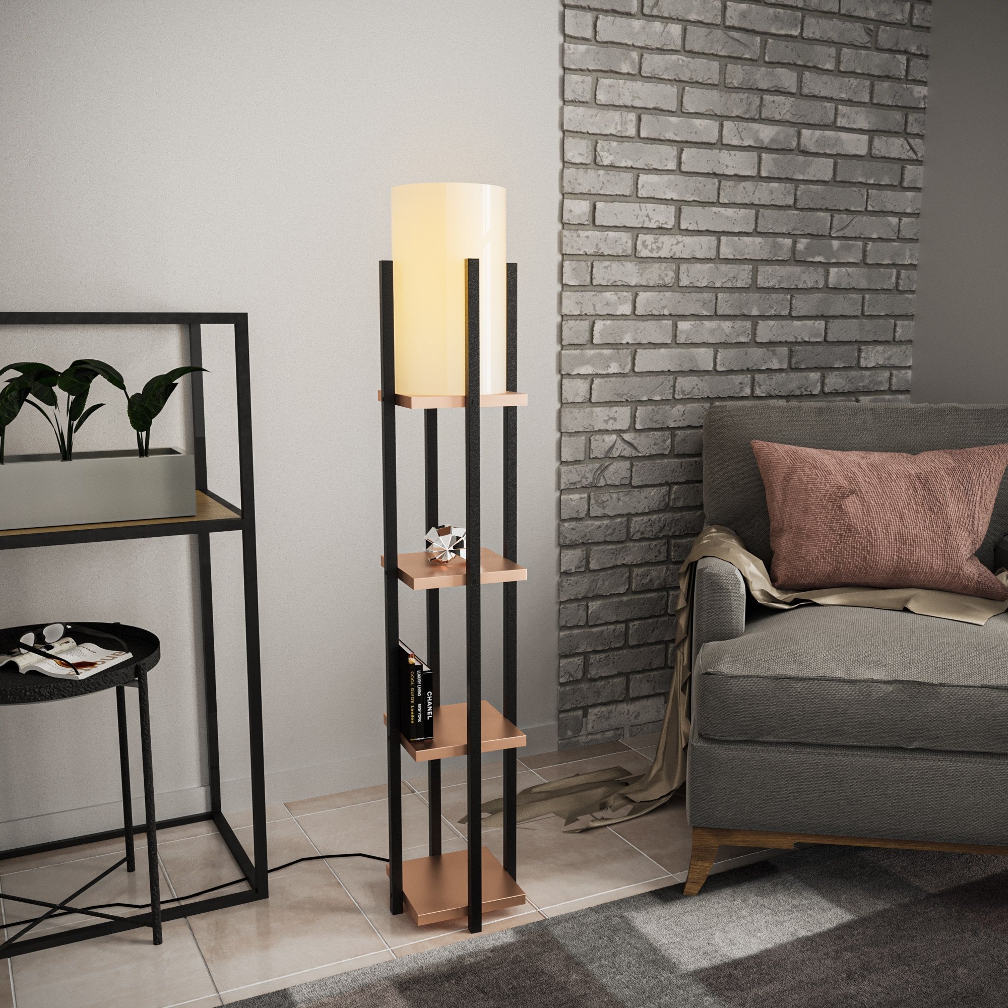 Rani Home Lambader Siyah - 
Bakır BA-6055
