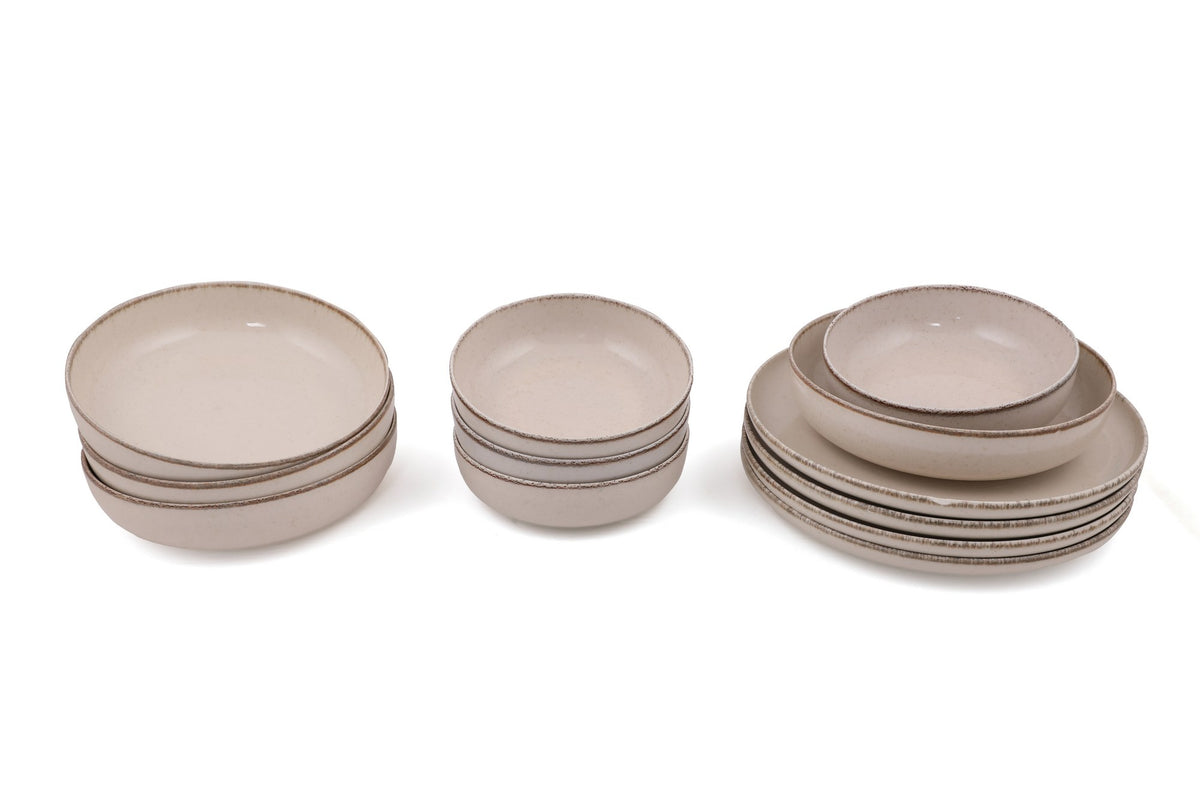Rani Home Yemek Takımı (12 Parça) Kütahya Porselen Tarçın HB-6847