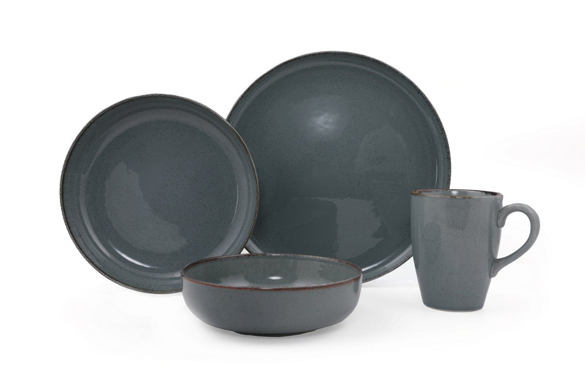Rani Home Yemek Takımı (16 Parça) Kütahya Porselen Mavi HC-6848