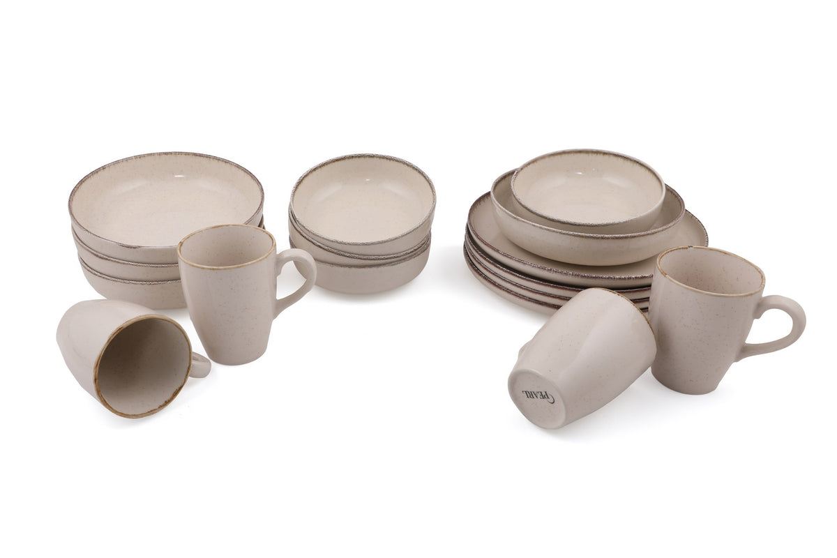 Rani Home Yemek Takımı (16 Parça) Kütahya Porselen Tarçın HC-6849