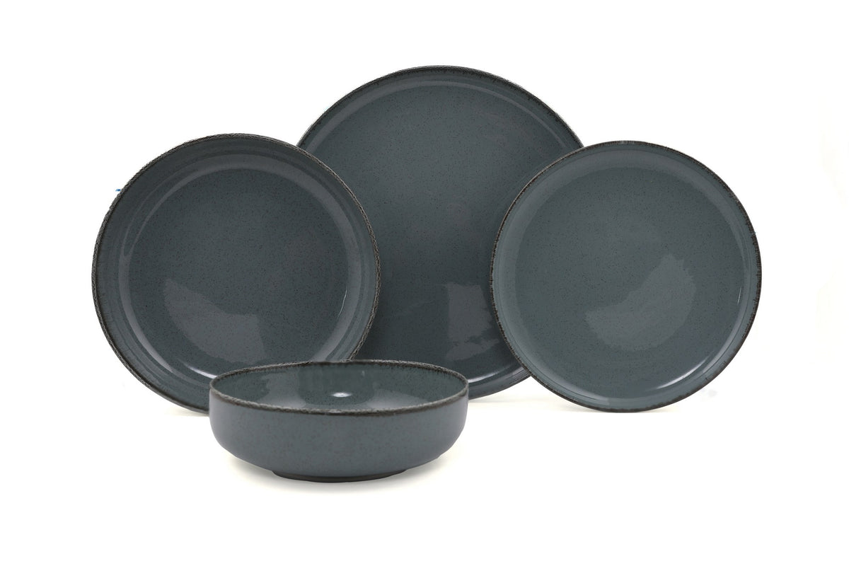 Rani Home Yemek Takımı (16 Parça) Kütahya Porselen Mavi HC-6850