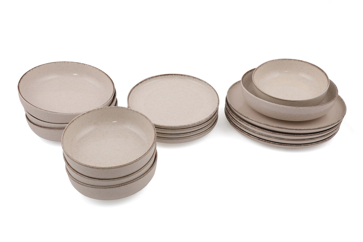 Rani Home Yemek Takımı (16 Parça) Kütahya Porselen Tarçın HC-6851