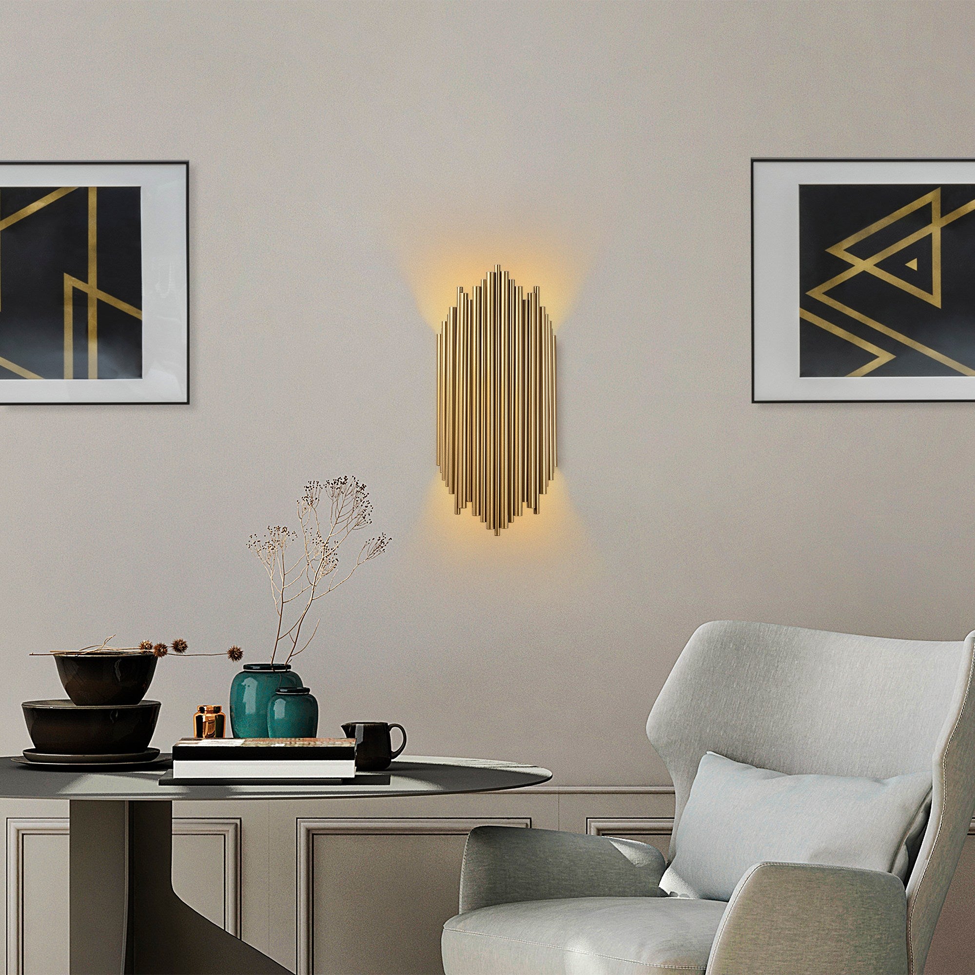 Rani Home Duvar Lambası Altın EA-5971