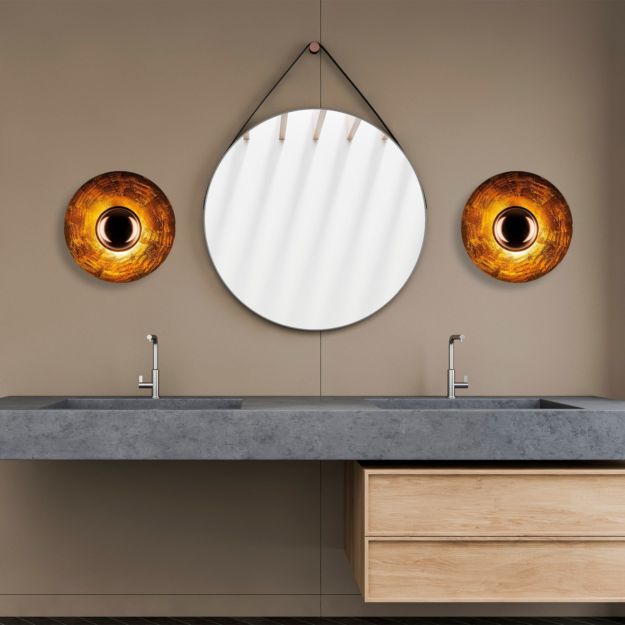 Rani Home Duvar Lambası Bakır EA-5954
