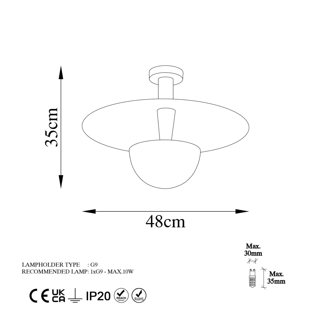 Rani Home Avize Bakır  AA-5956