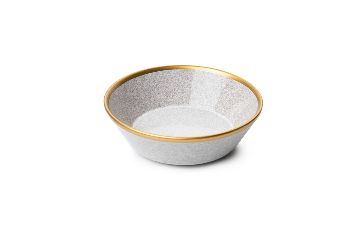 Rani Home Yemek Takımı (8 Parça) Kütahya Porselen Gri - Altın HA-6915