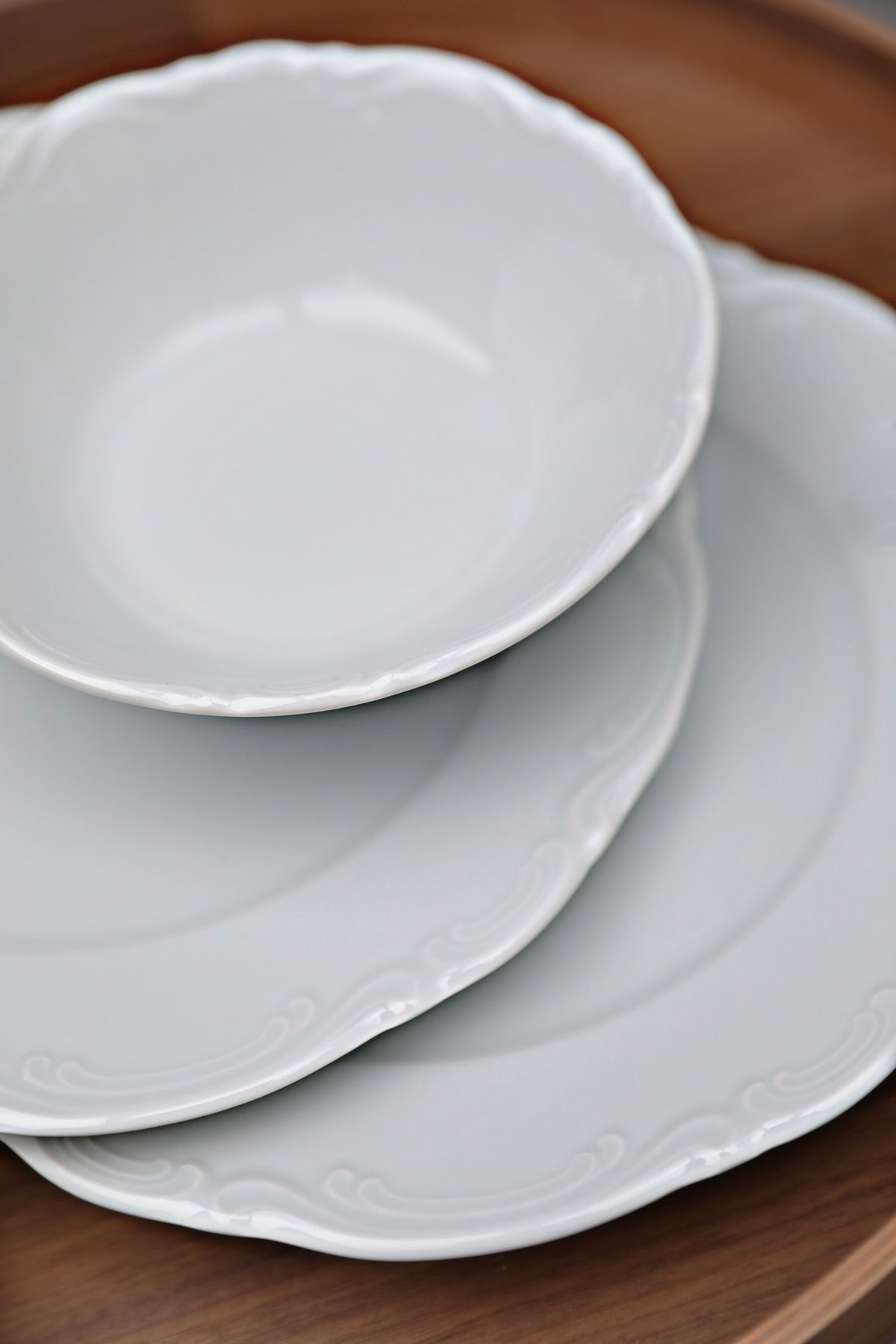 Rani Home Yemek Takımı (18 Parça) Kütahya Porselen Beyaz HD-6918