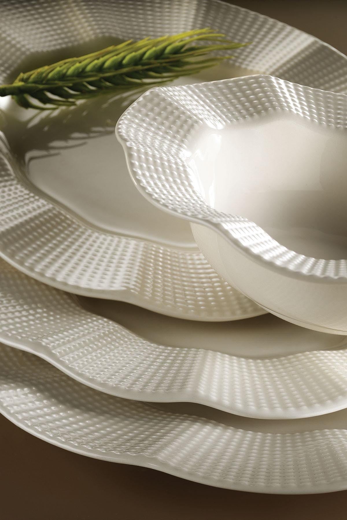 Rani Home Yemek Takımı (26 Parça) Krem HF-6905