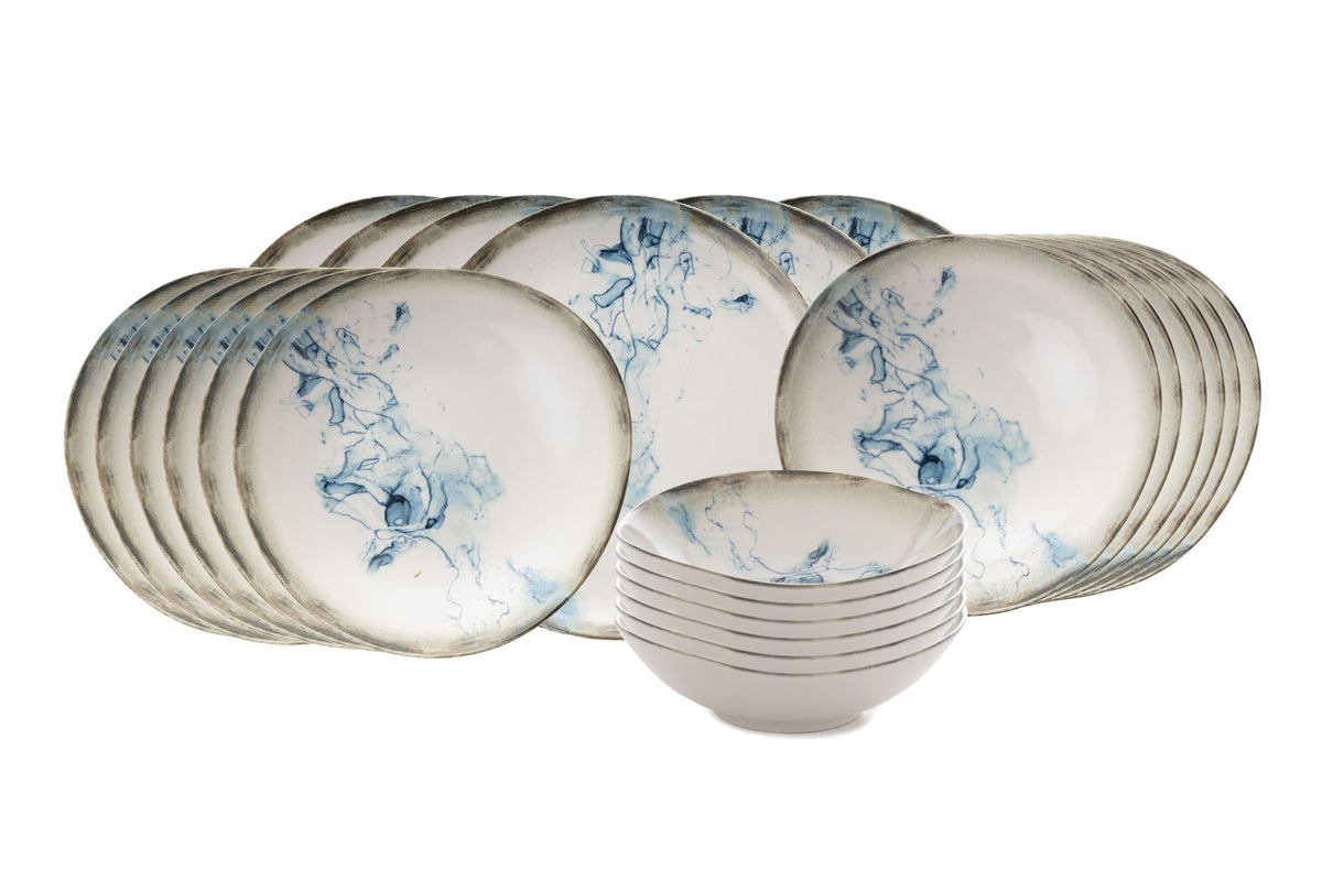 Rani Home Yemek Takımı (24 Parça) Güral Porselen Çok Renkli HE-6763