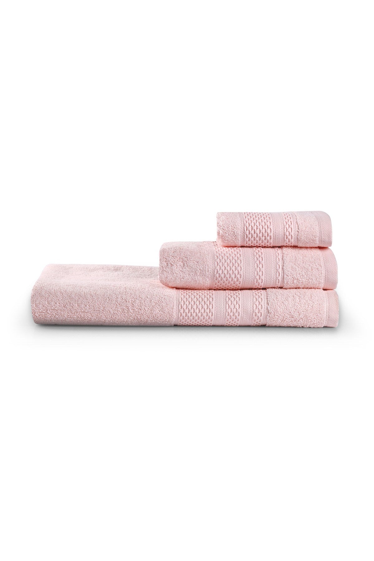 Rani Home Banyo Havlusu Seti  Pudra BD-6374