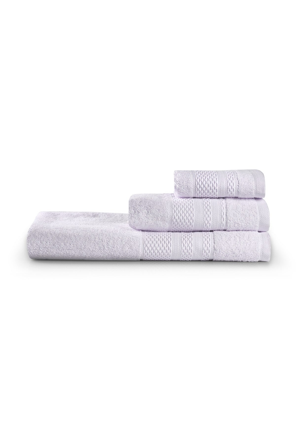 Rani Home Banyo Havlusu Seti  Gri BD-6377