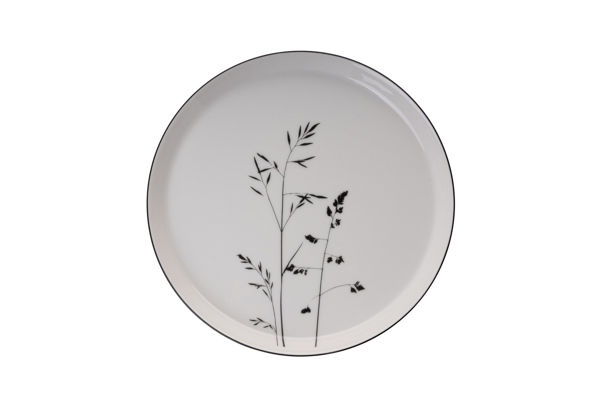 Rani Home Yemek Takımı (27 Parça) Beyaz Siyah HG-6908
