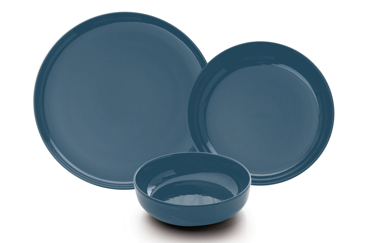 Rani Home Yemek Takımı (12 Parça) Kütahya Porselen Koyu Mavi HB-6909