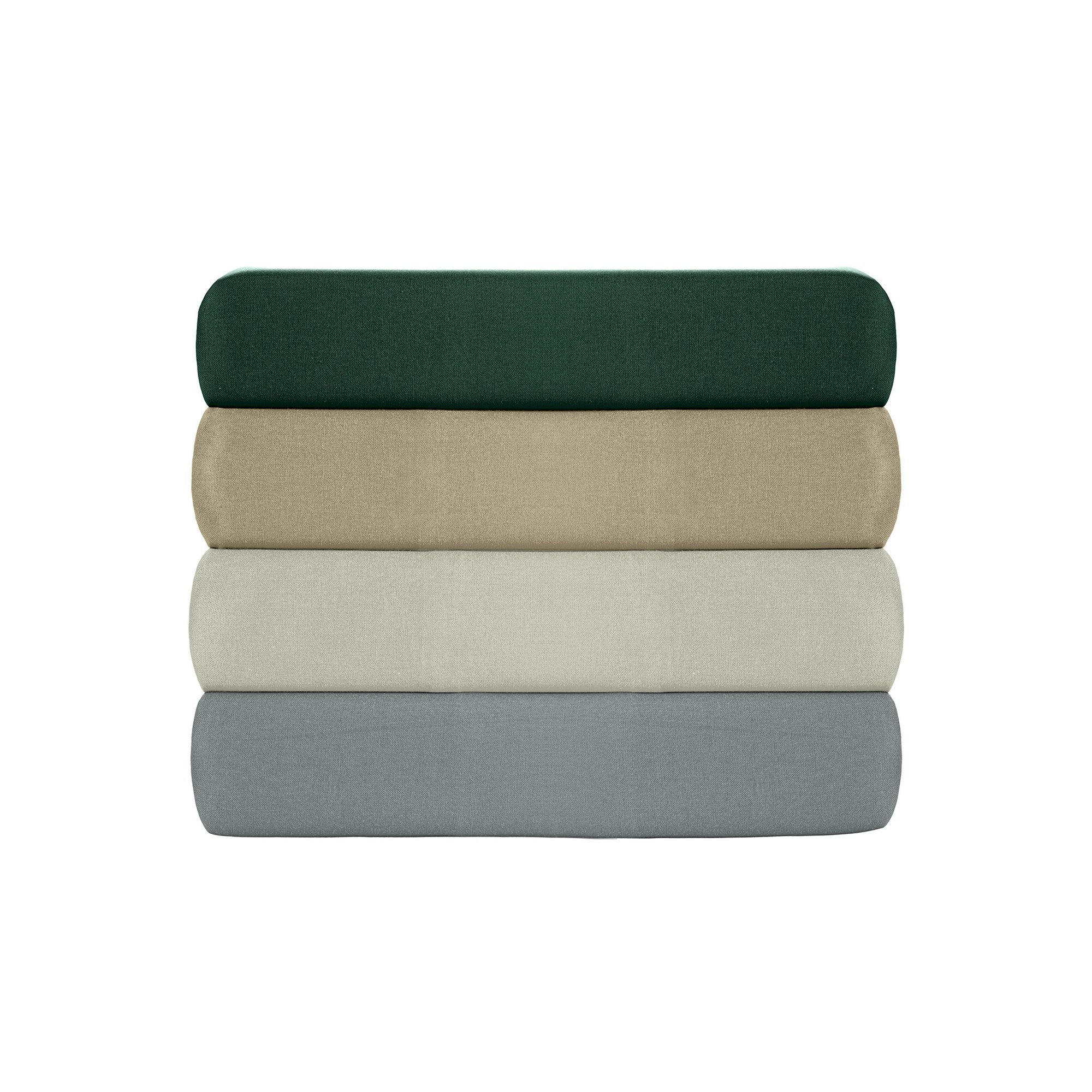 Rani Home  Çift Kişilik Çarşaf Koyu Gri CF-6348