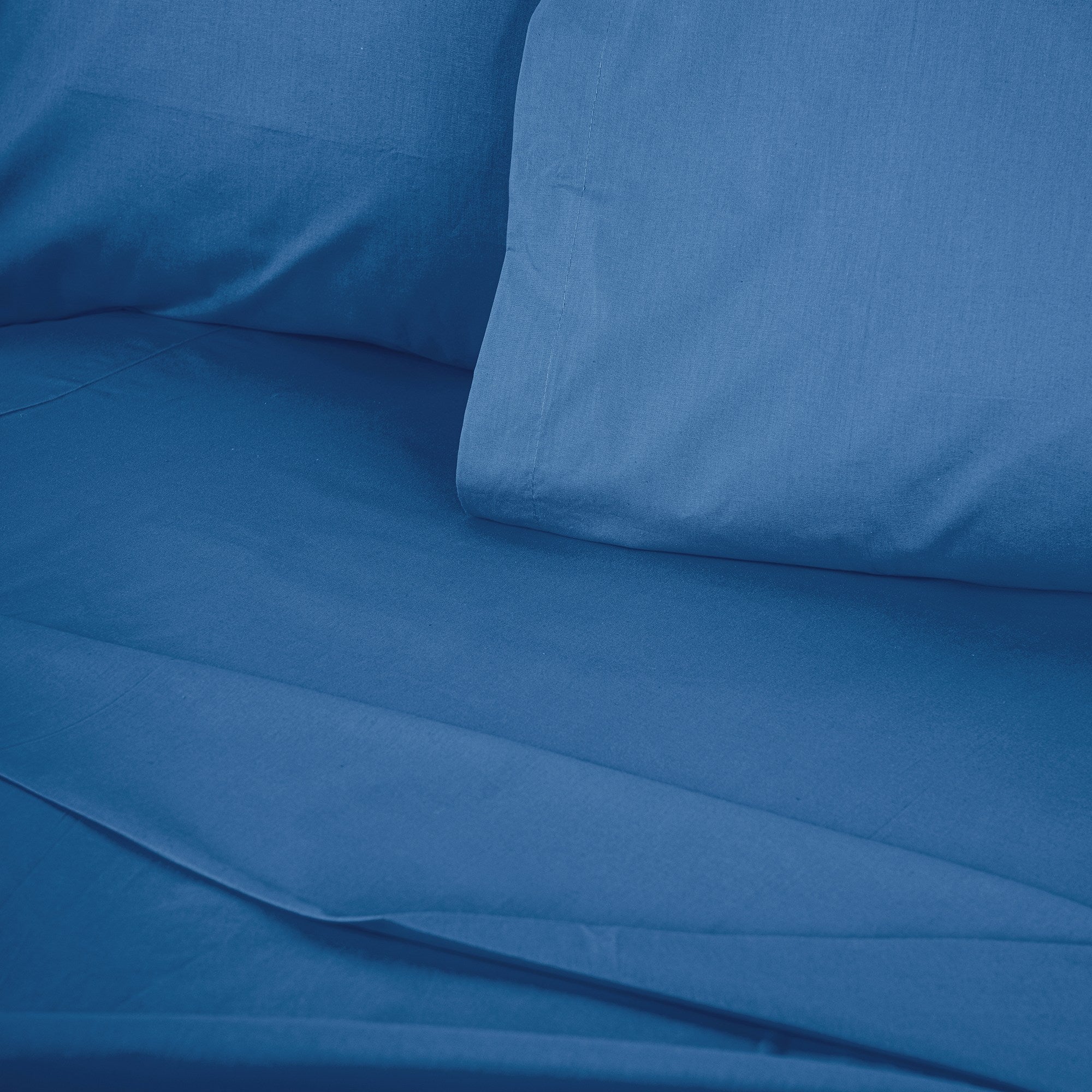Rani Home  Çift Kişilik Çarşaf Mavi CF-6350