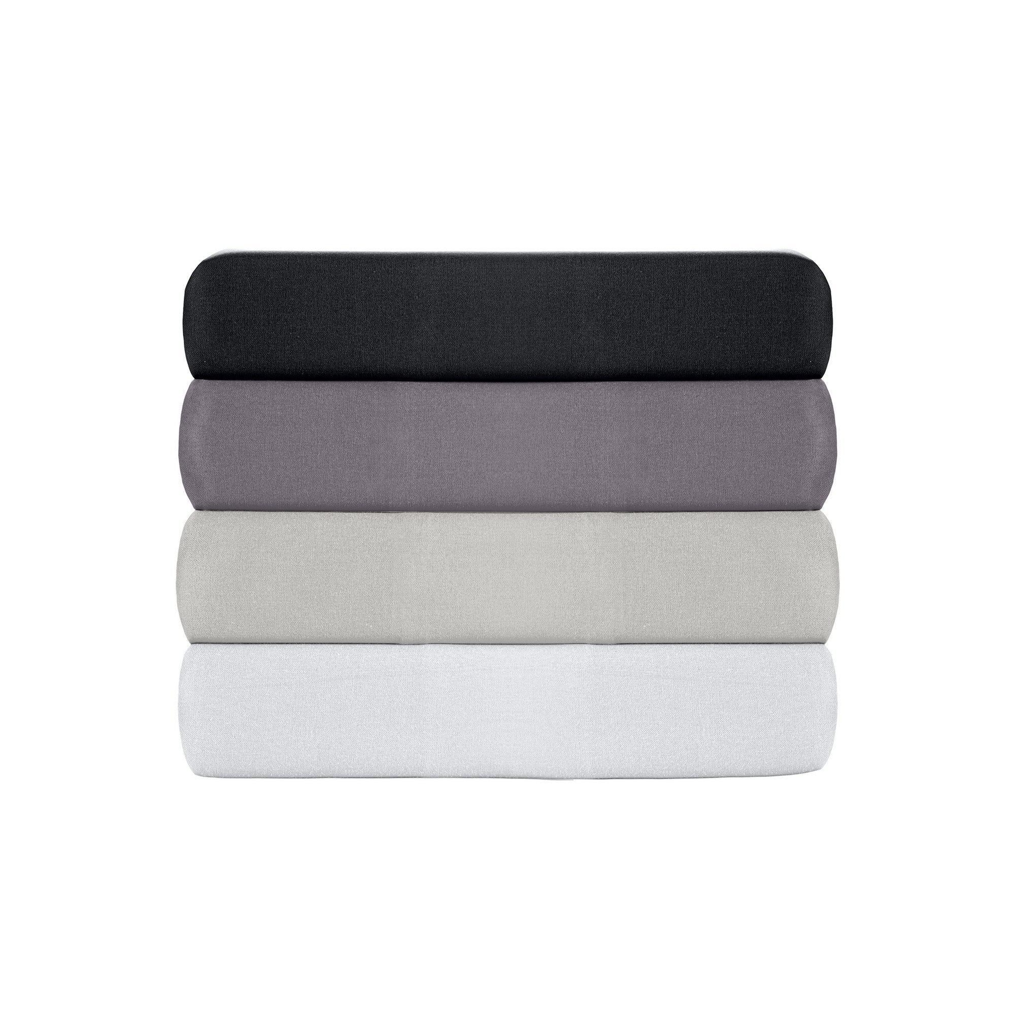 Rani Home  Çift Kişilik Çarşaf Gri CF-6354