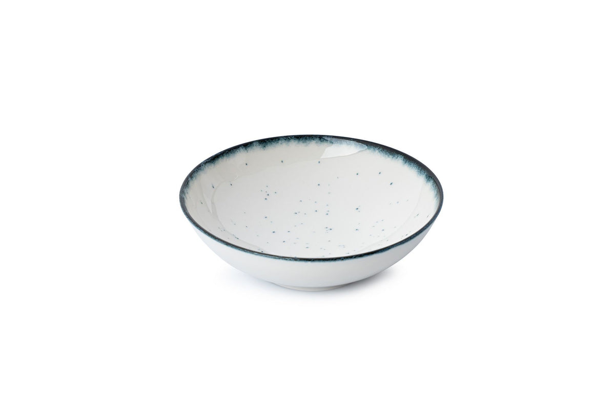 Rani Home Yemek Takımı (24 Parça) Güral Porselen Siyah - Beyaz HE-6767