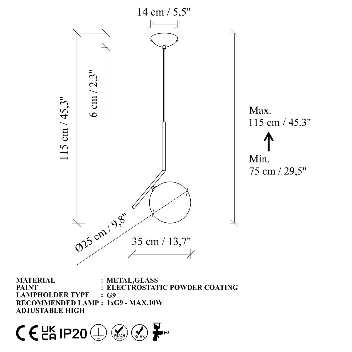 Rani Home Avize Altın  AA-6014