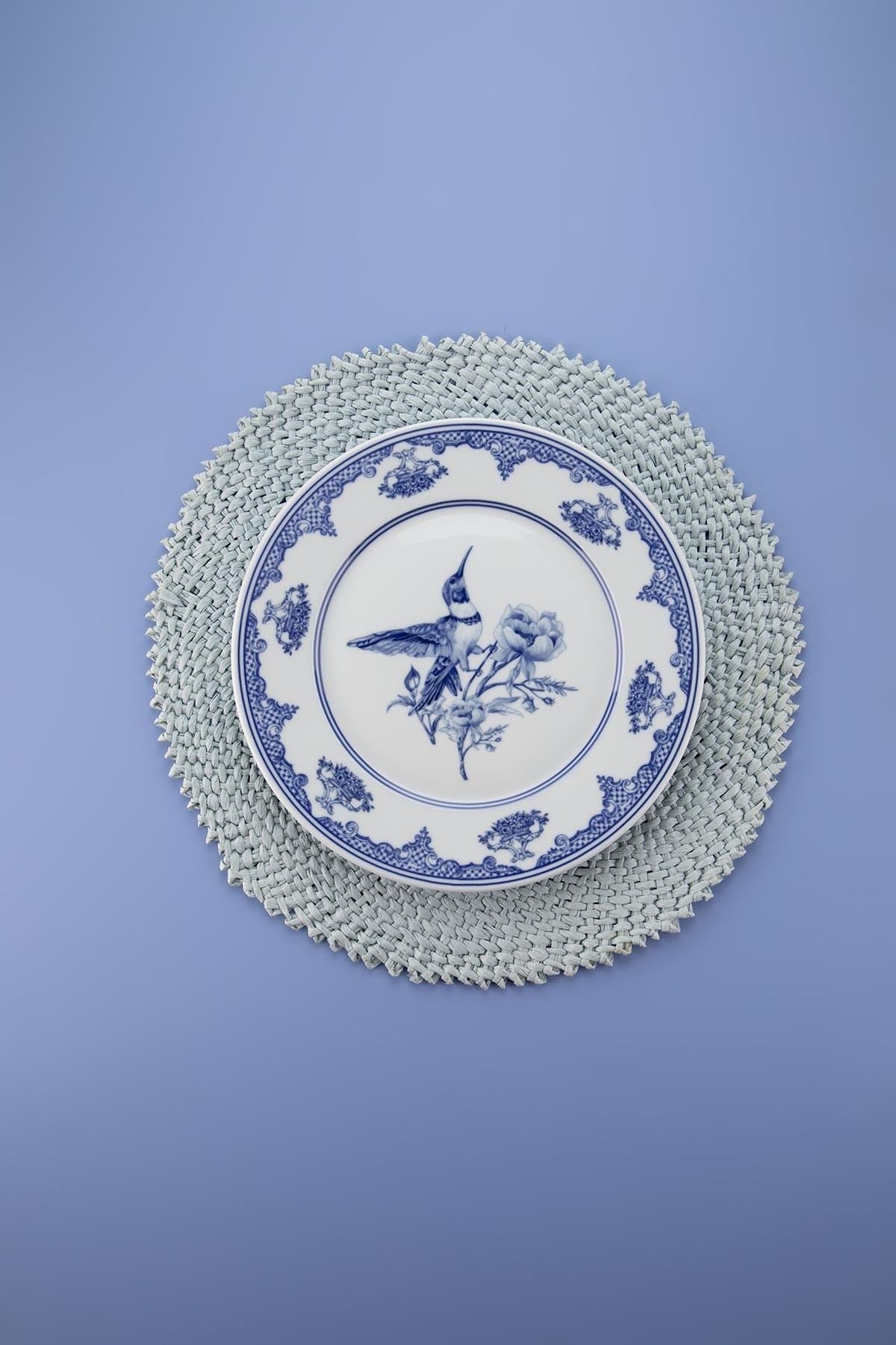 Rani Home Yemek Takımı (26 Parça) Kütahya Porselen  Mavi - Beyaz HF-6867