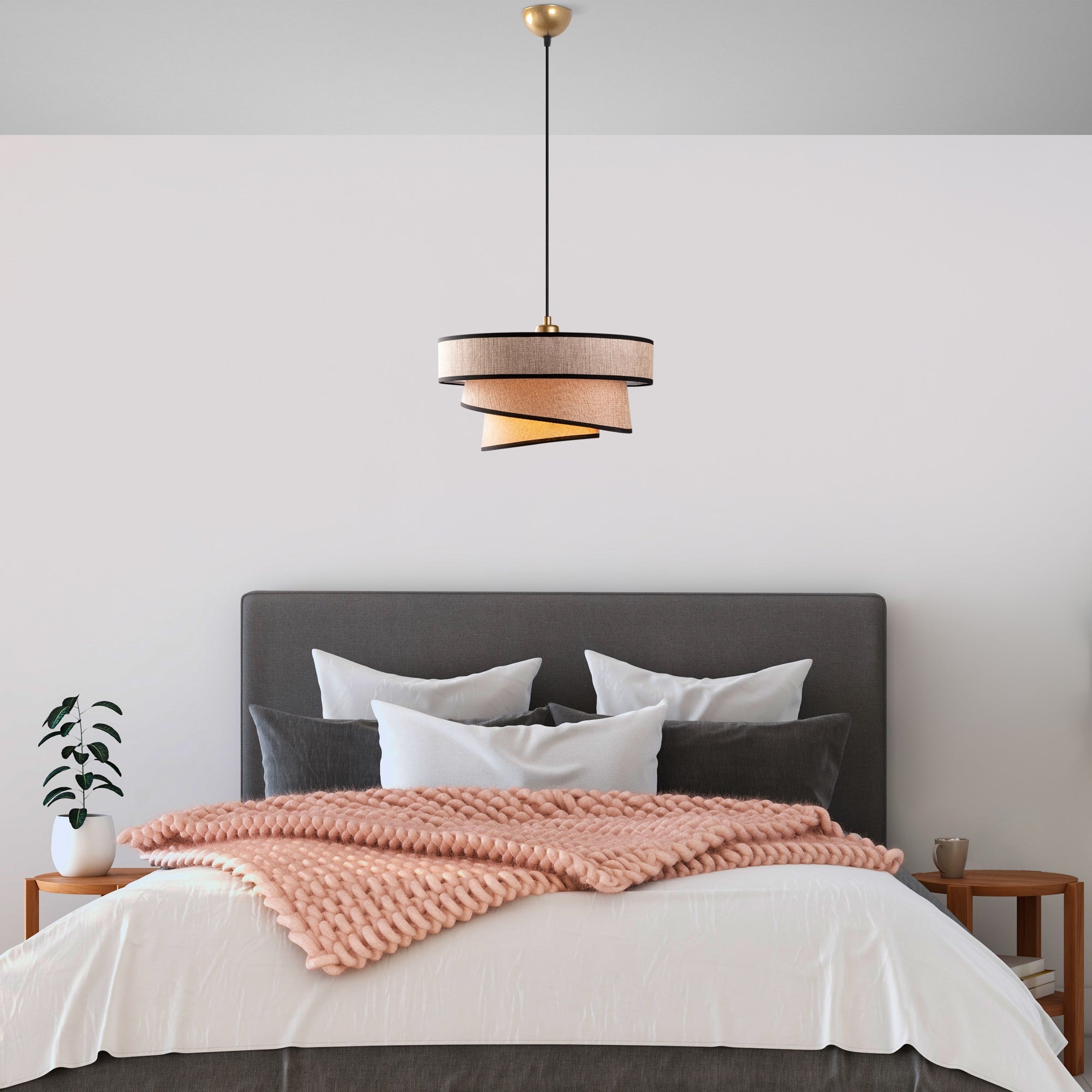 Rani Home Avize Açık Kahve  AA-6108