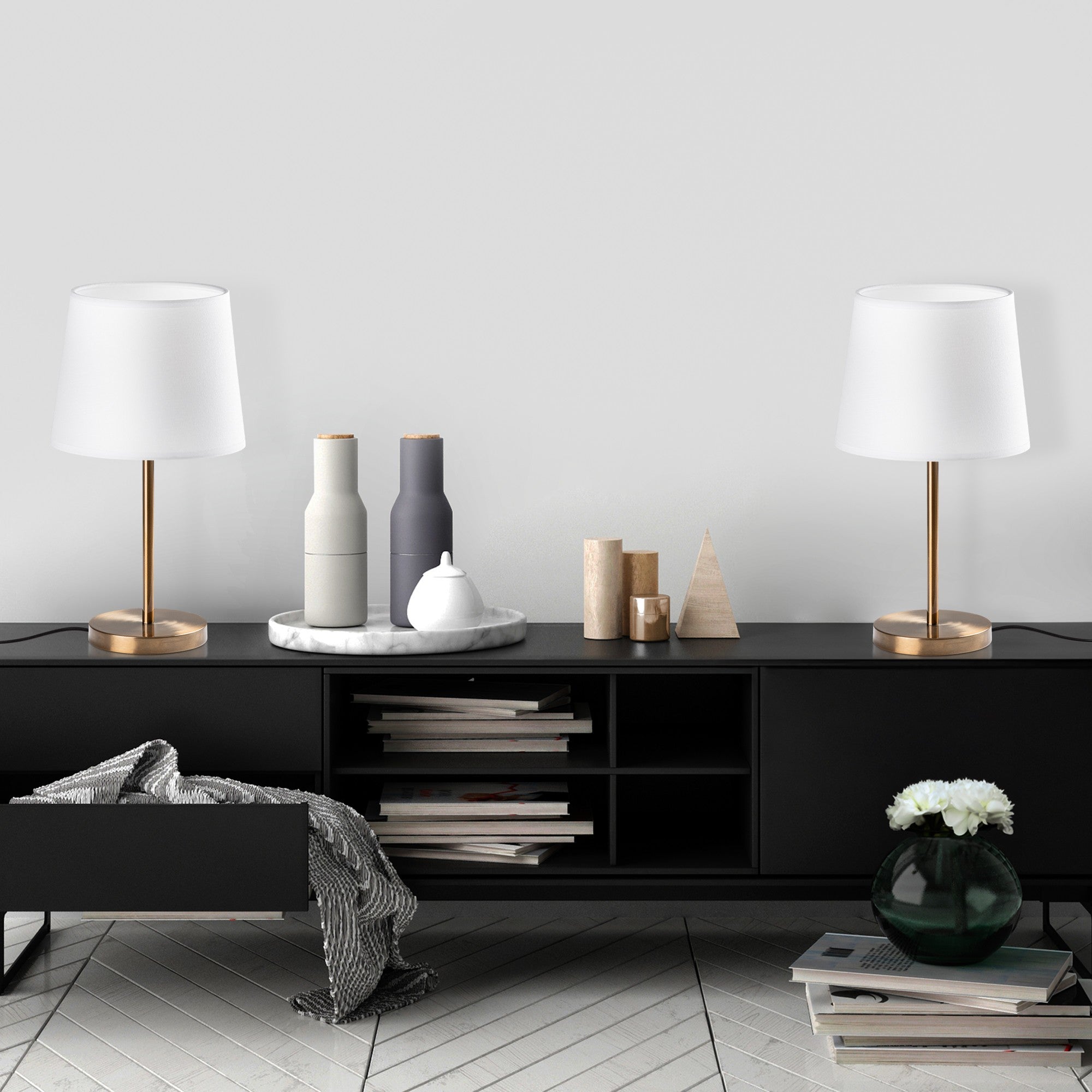 Rani Home Masa Lambası Seti (2 Parça) Antik DA-6012