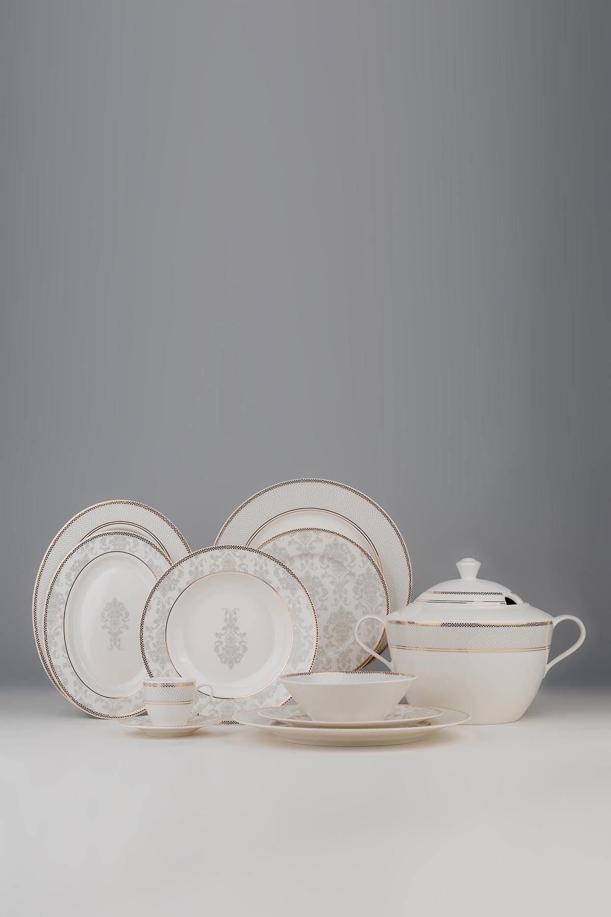 Rani Home Yemek Takımı (68 Parça) Çok Renkli HK-6874