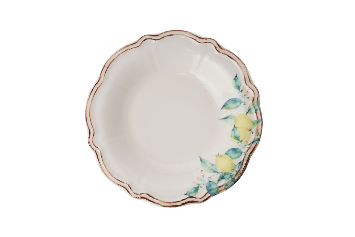 Rani Home Yemek Takımı (24 Parça) Hermia Yeşil - Sarı - Kahverengi HE-6803