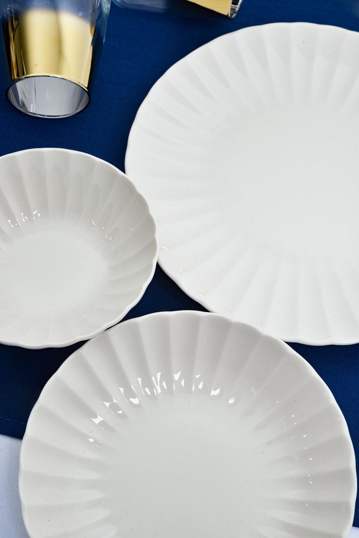 Rani Home Yemek Takımı (24 Parça) Hermia Beyaz HE-6938