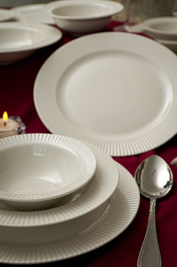 Rani Home Yemek Takımı (18 Parça) Hermia Beyaz HD-6939