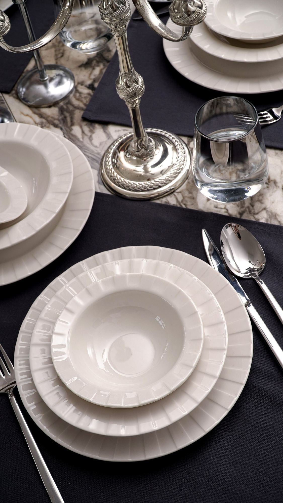Rani Home Yemek Takımı (18 Parça) Beyaz HD-6941