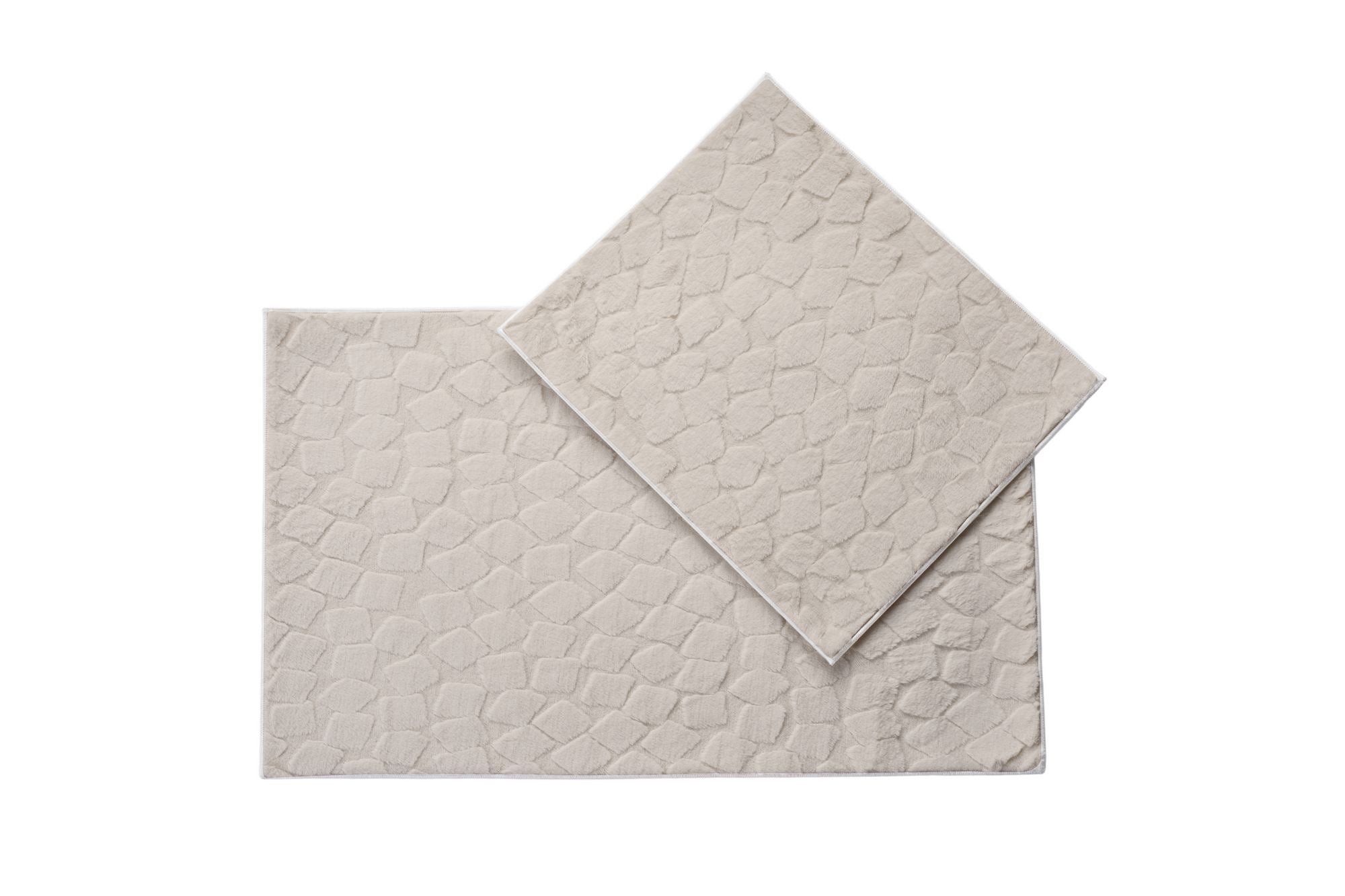 Rani Home Banyo Paspası Seti Bej BA-6457