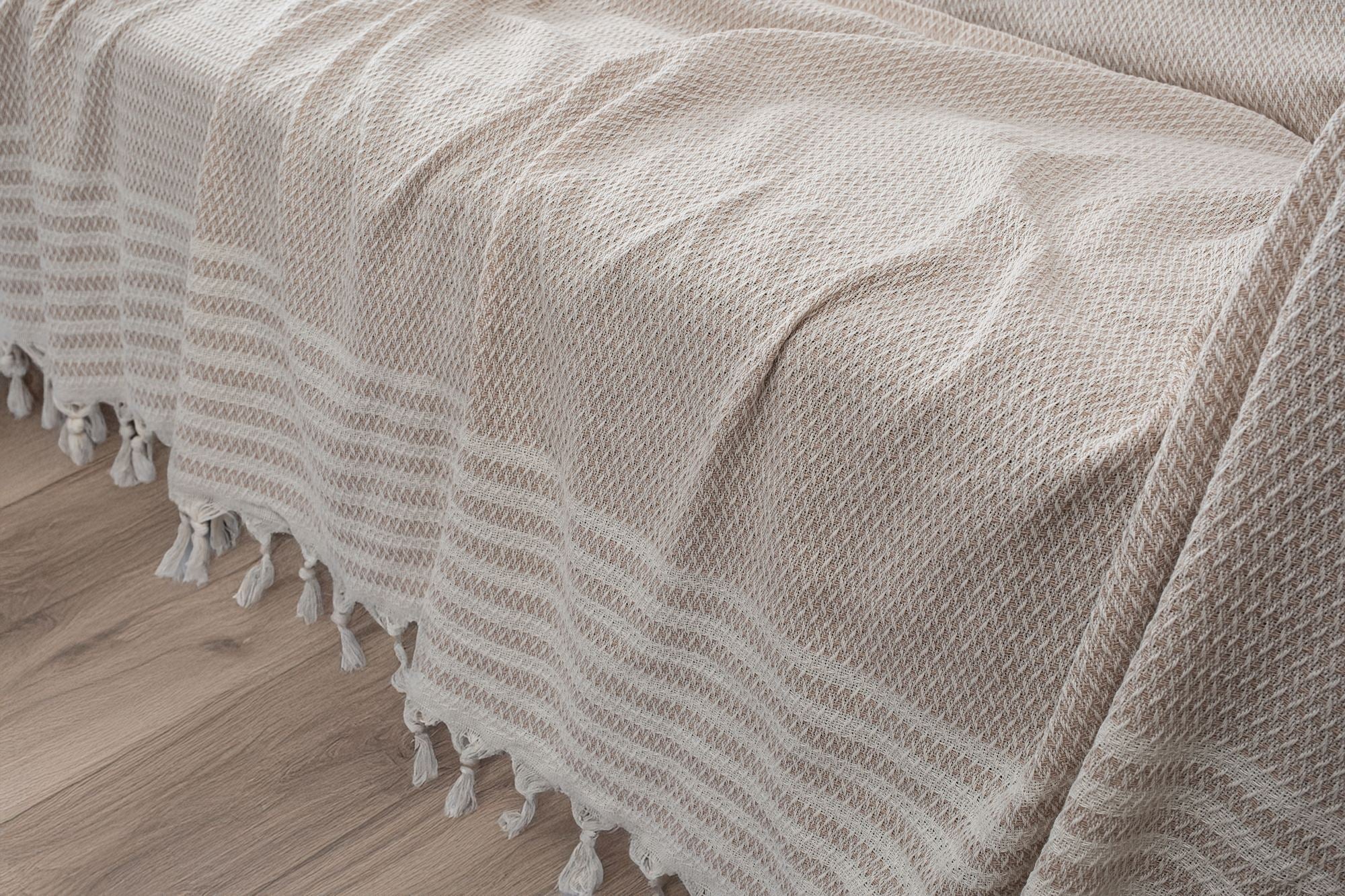 Rani Home Koltuk Şalı Krem BA-6245