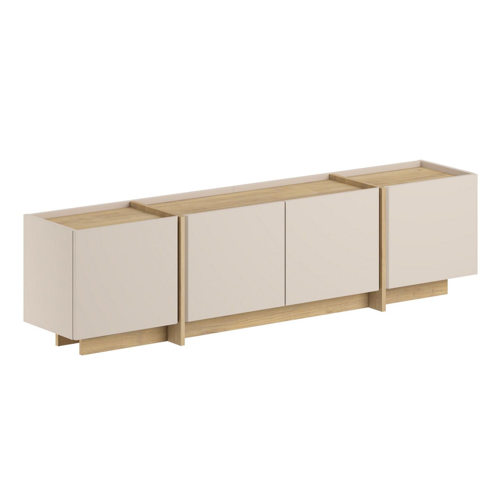 Rani Home Tv Ünitesi Vizon - Safir Meşe 180 Cm AA-5840