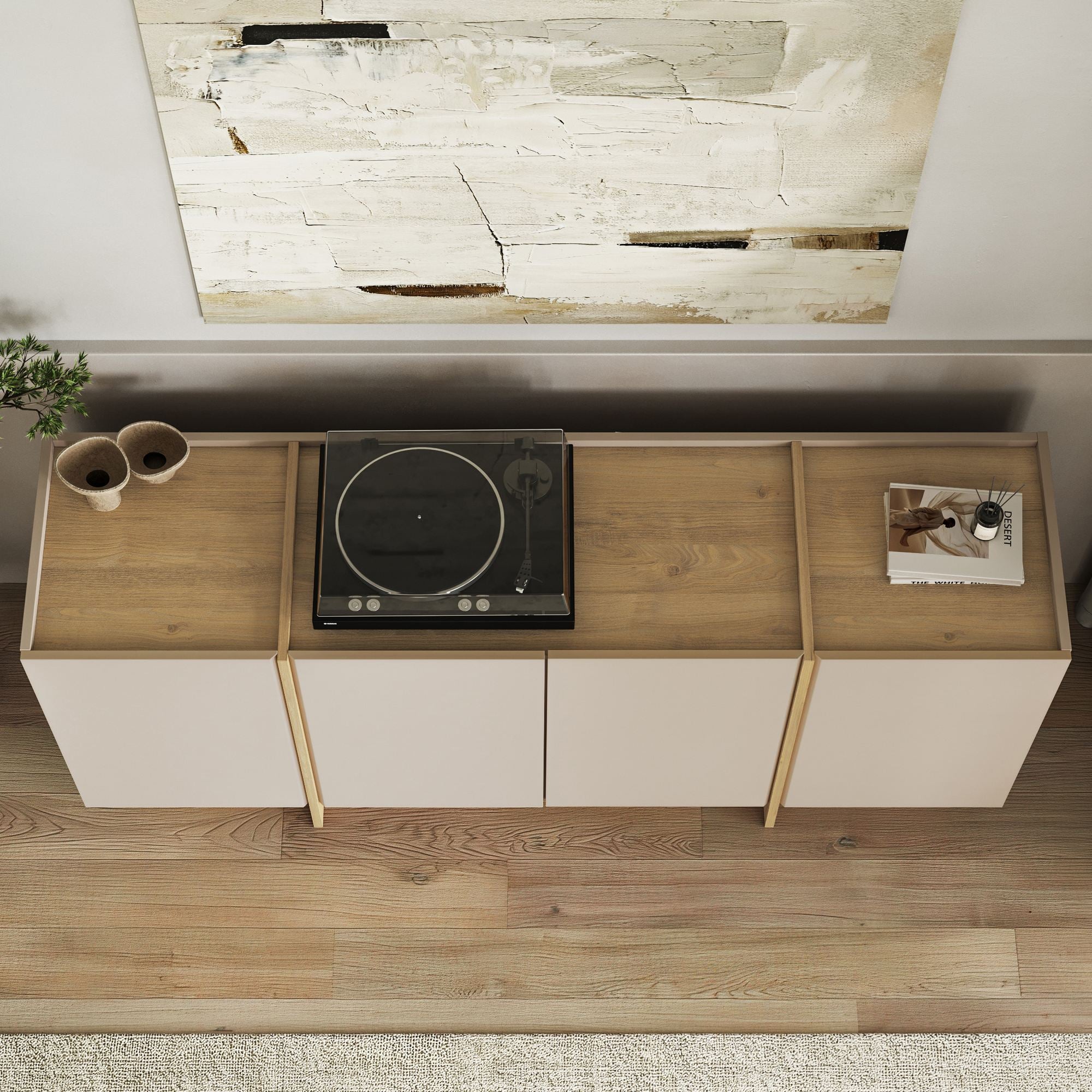 Rani Home Konsol Vizon - Safir Meşe 180 Cm GD-5738
