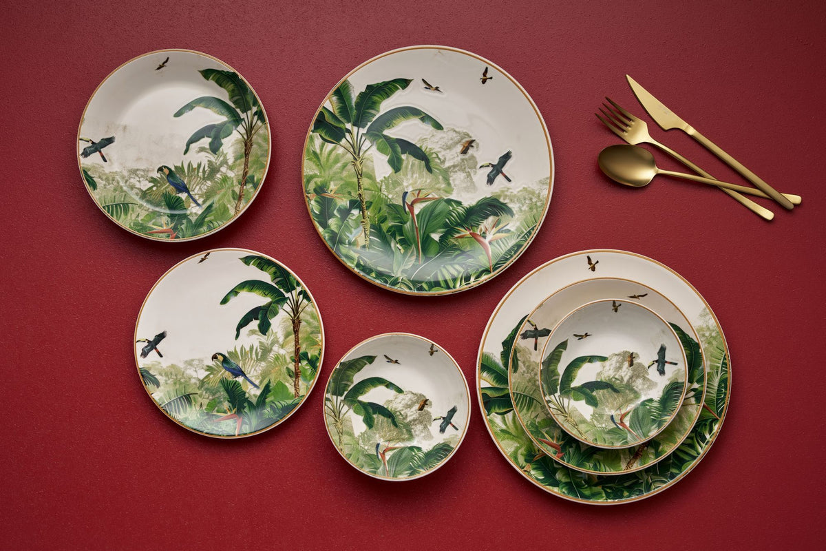 Rani Home Yemek Takımı (24 Parça) Hermia Çok Renkli HE-6792