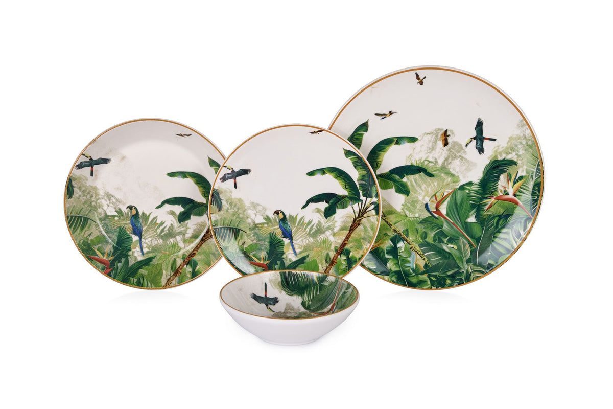 Rani Home Yemek Takımı (24 Parça) Hermia Çok Renkli HE-6792