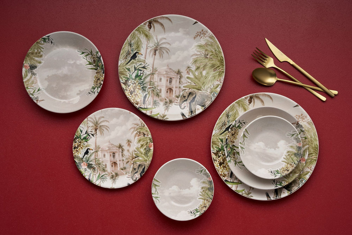 Rani Home Yemek Takımı (24 Parça) Hermia Çok Renkli HE-6794