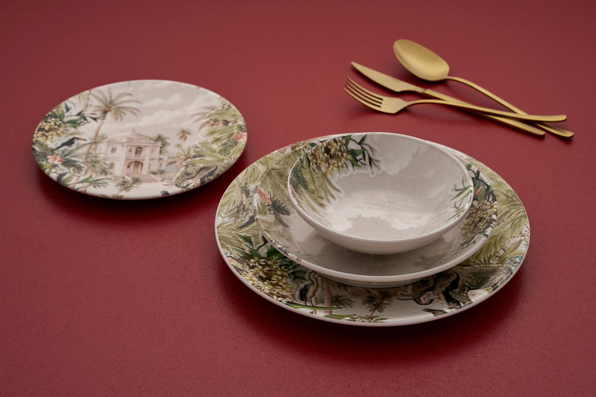 Rani Home Yemek Takımı (24 Parça) Hermia Çok Renkli HE-6794